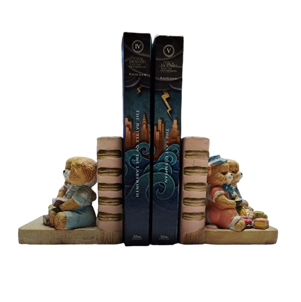 Vintage Bookends Bear | Kids Nursery or Home Decor